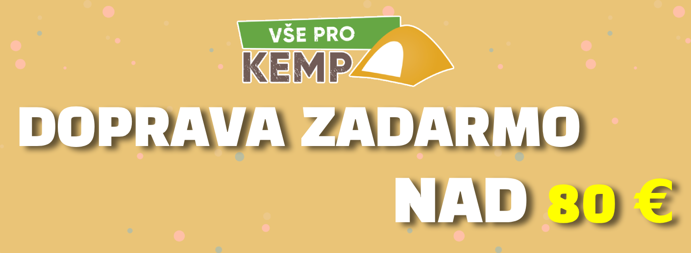 Doprava zadarmo nad 80 €!